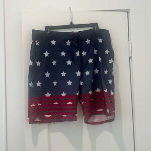 Travis Matthew Stars and Stripes Swimsuit